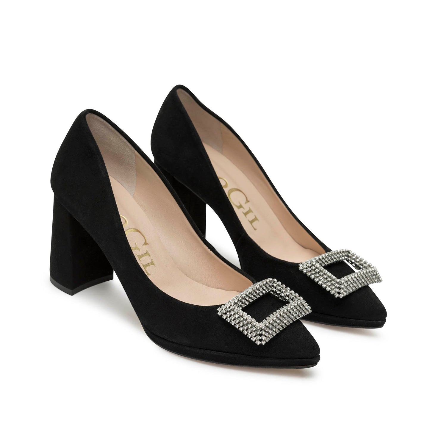 AMANDA BLACK SUEDE
