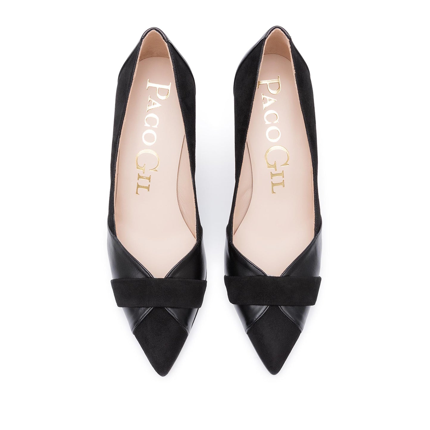BELISA BLACK SUEDE/NAPA