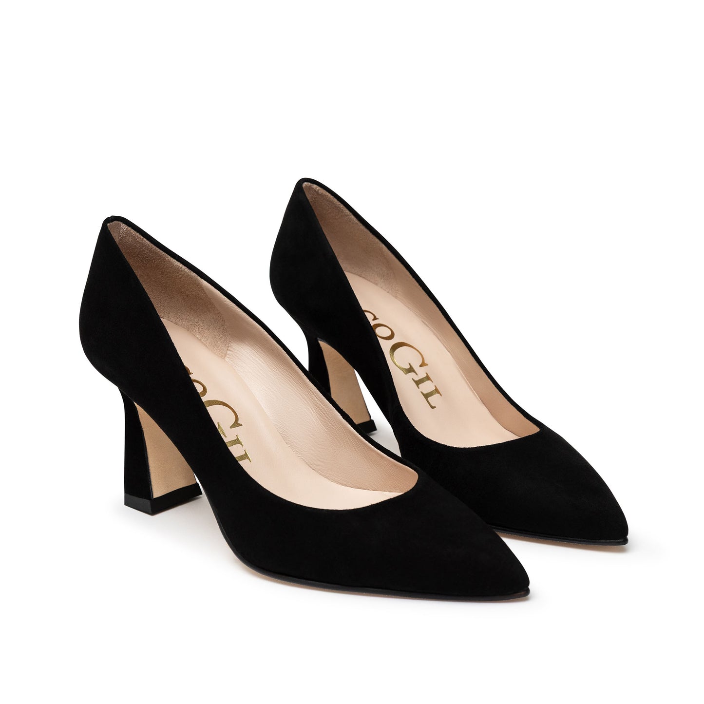 BIANCA BLACK SUEDE
