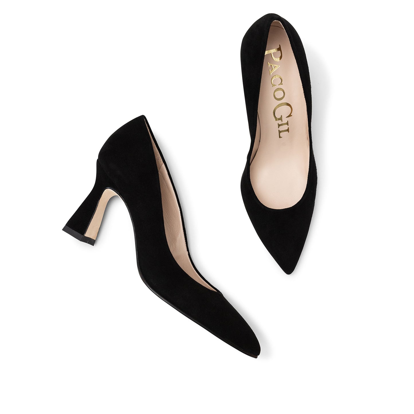 BIANCA BLACK SUEDE