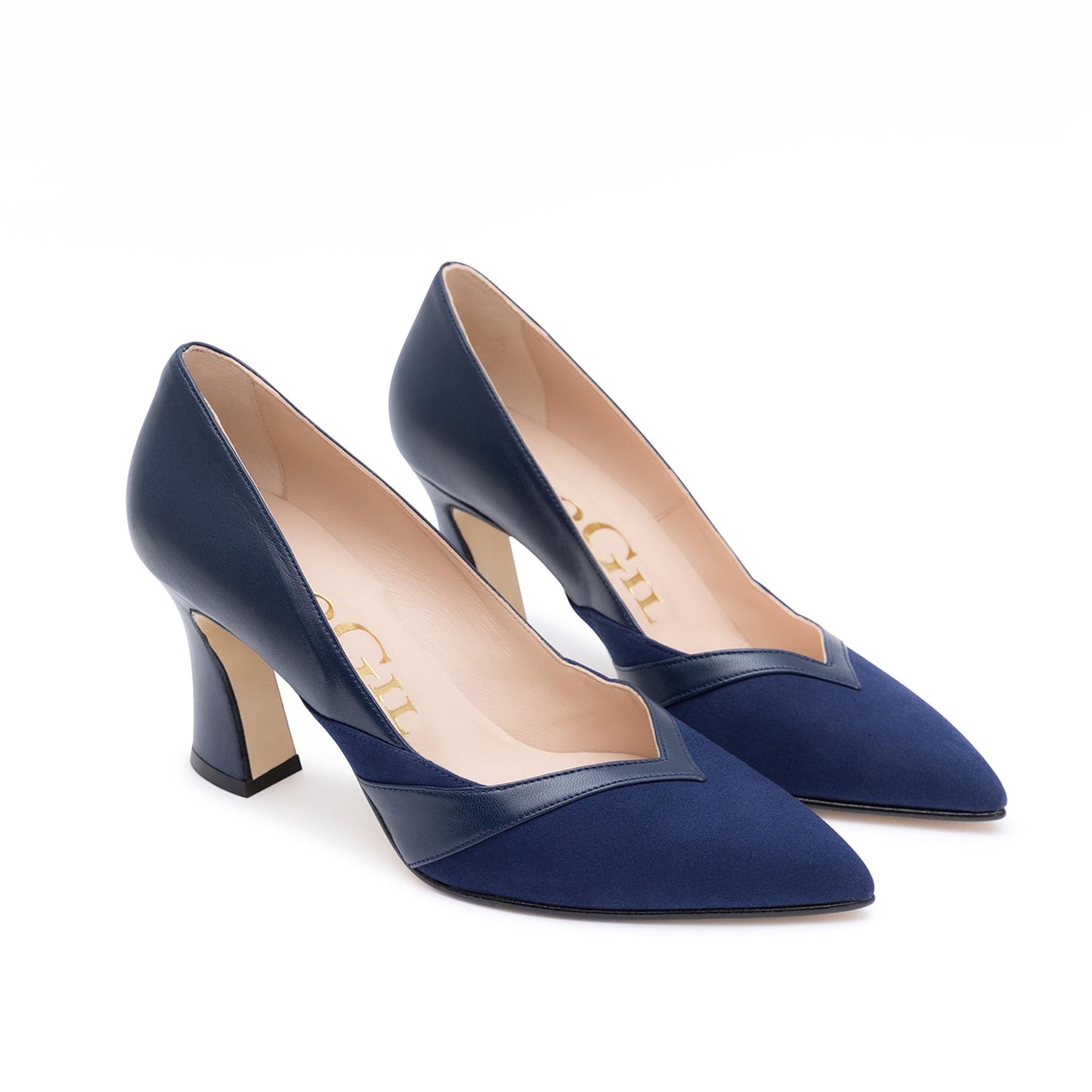 CARINA NAVY SUEDE/NAPA