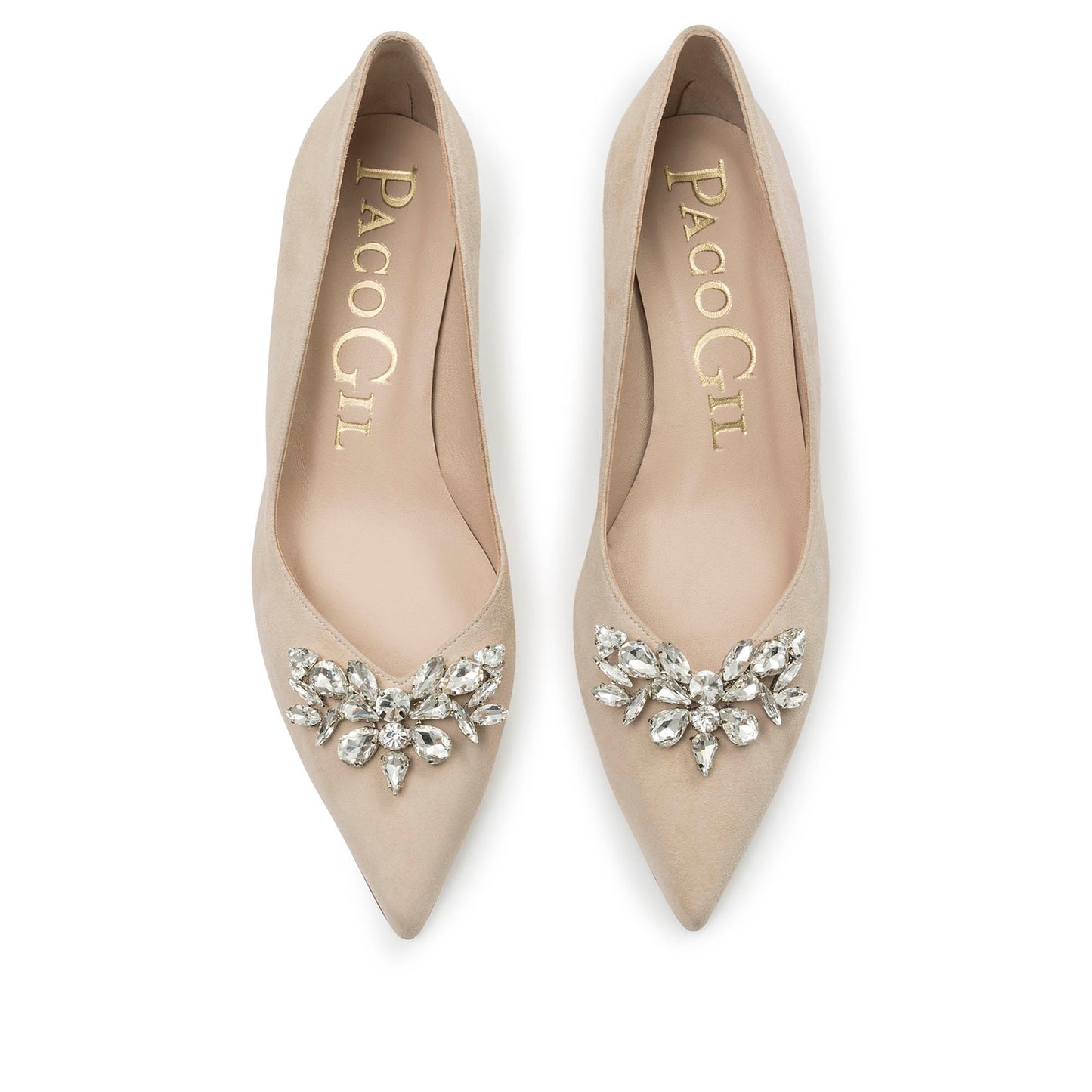 CAROLINE NATURAL SUEDE