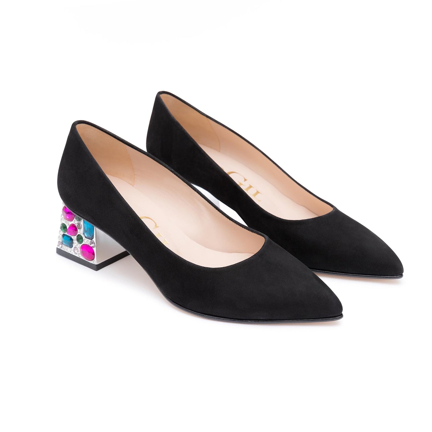 CORNELIA BLACK SUEDE