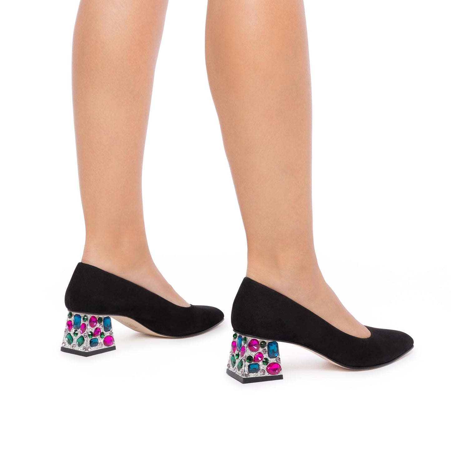 CORNELIA BLACK SUEDE