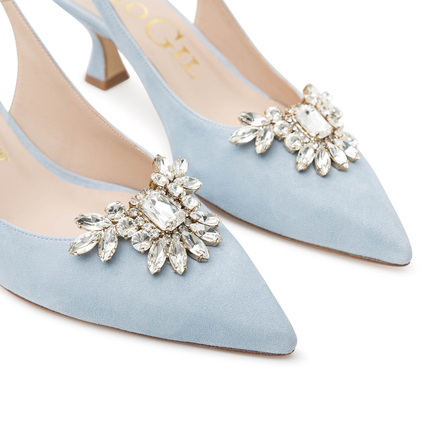 INES AZURE SUEDE