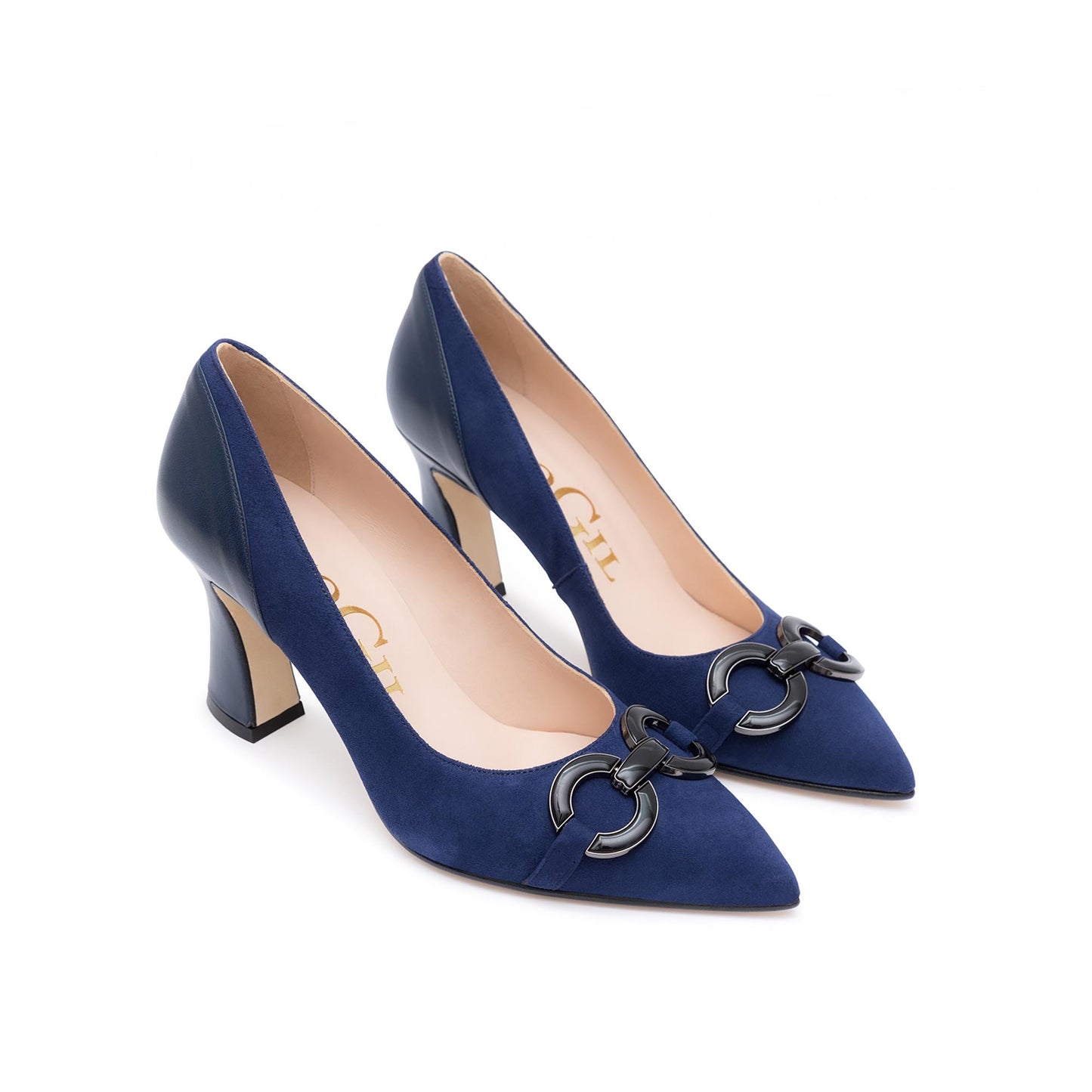 LUCRECIA NAVY SUEDE/NAPA