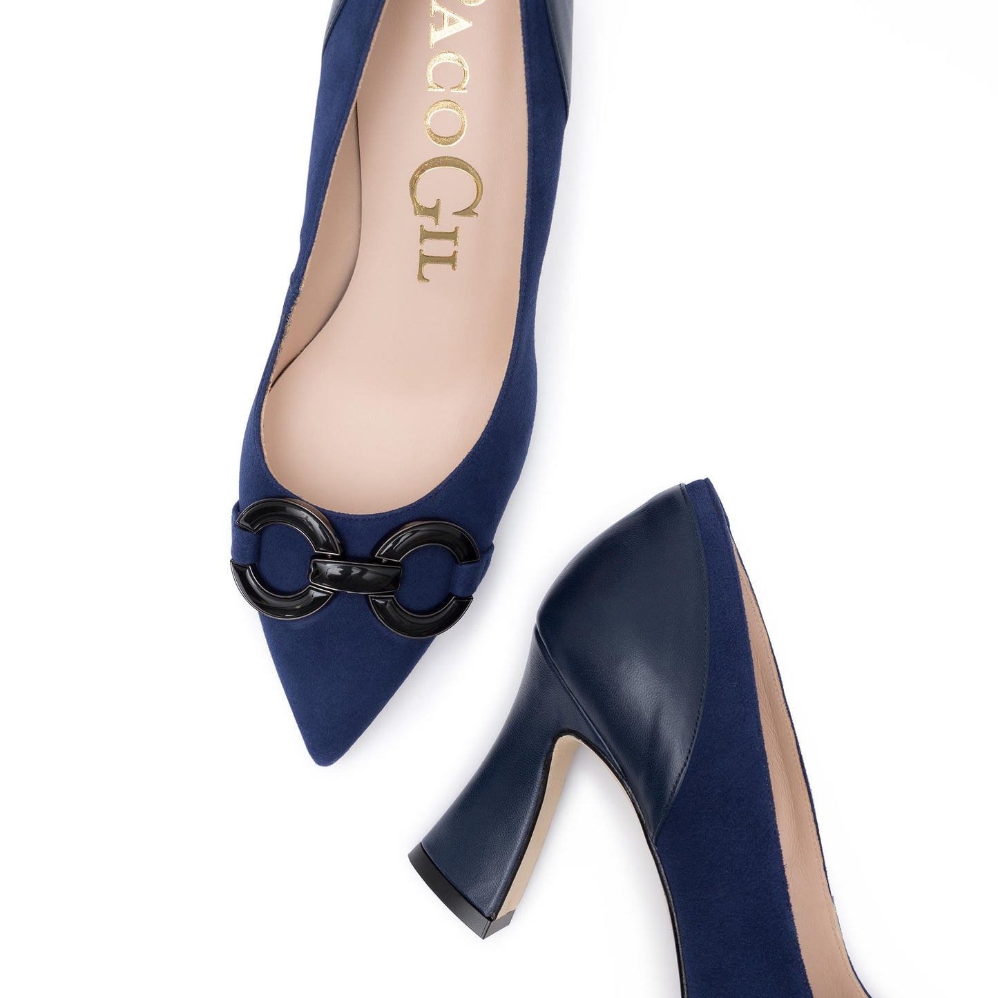 LUCRECIA NAVY SUEDE/NAPA