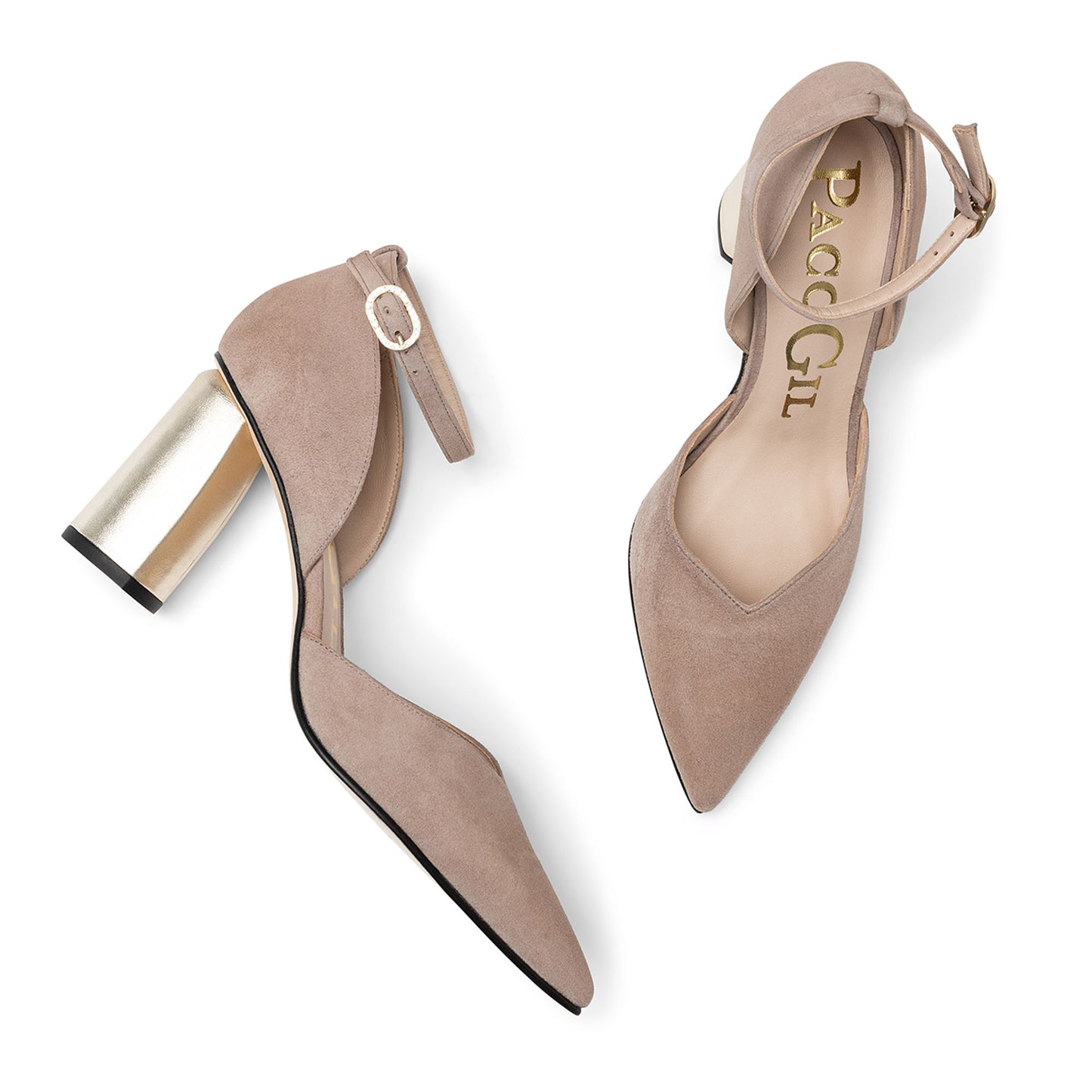 MAYKA TAUPE SUEDE