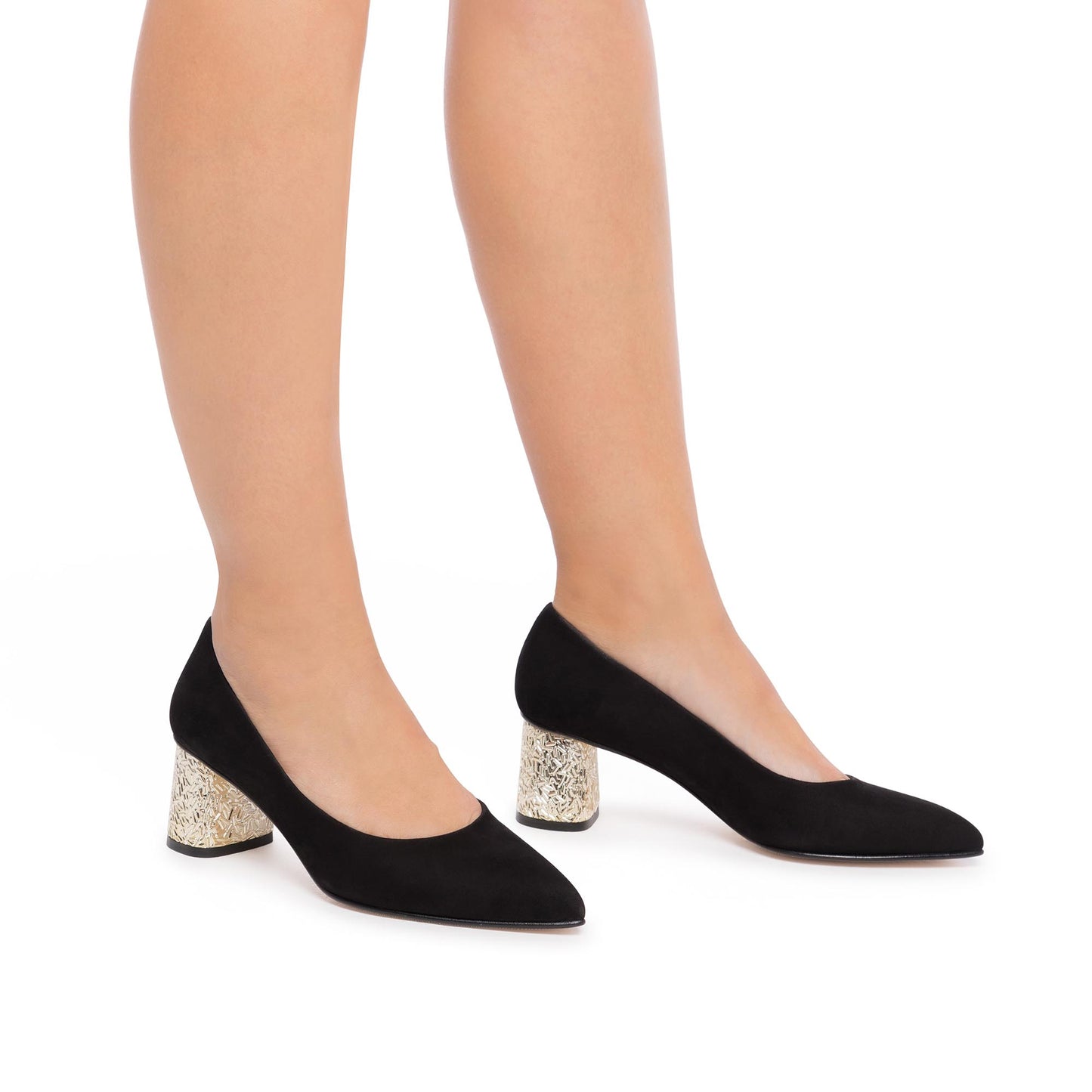 OCTAVIA BLACK SUEDE