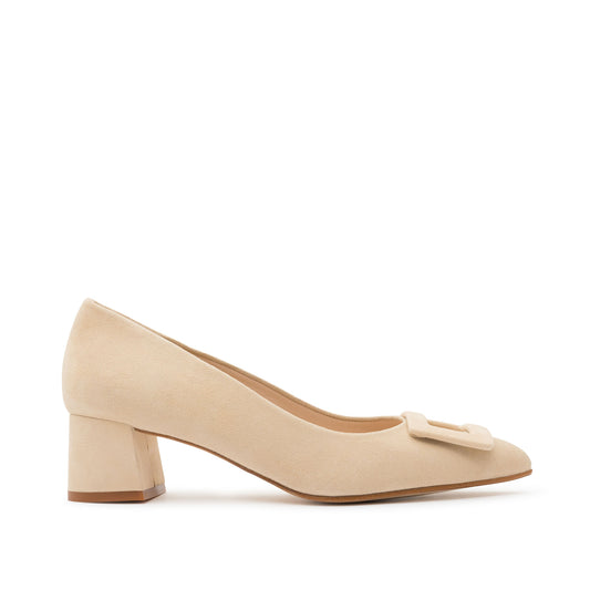 SANDRITA BEIGE SUEDE