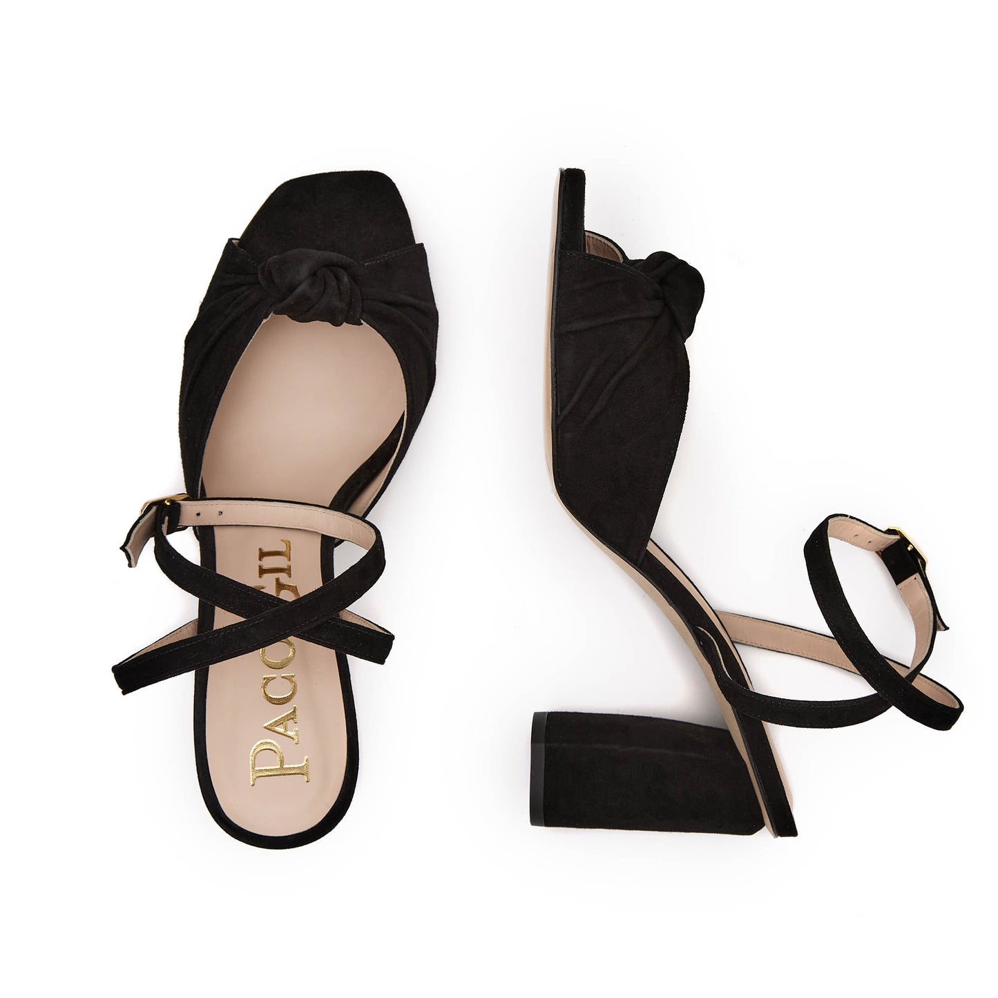 CAMILA BLACK SUEDE