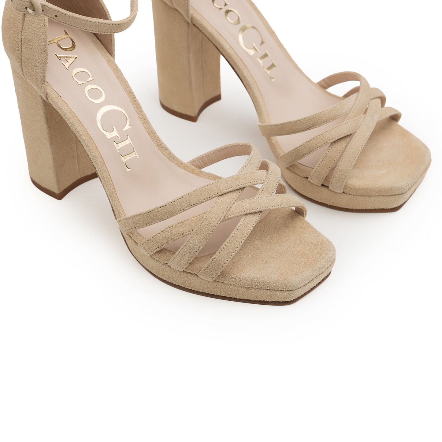 FANNIE BEIGE SUEDE