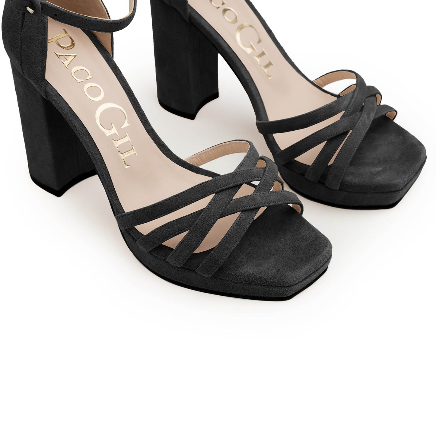 FANNIE BLACK SUEDE