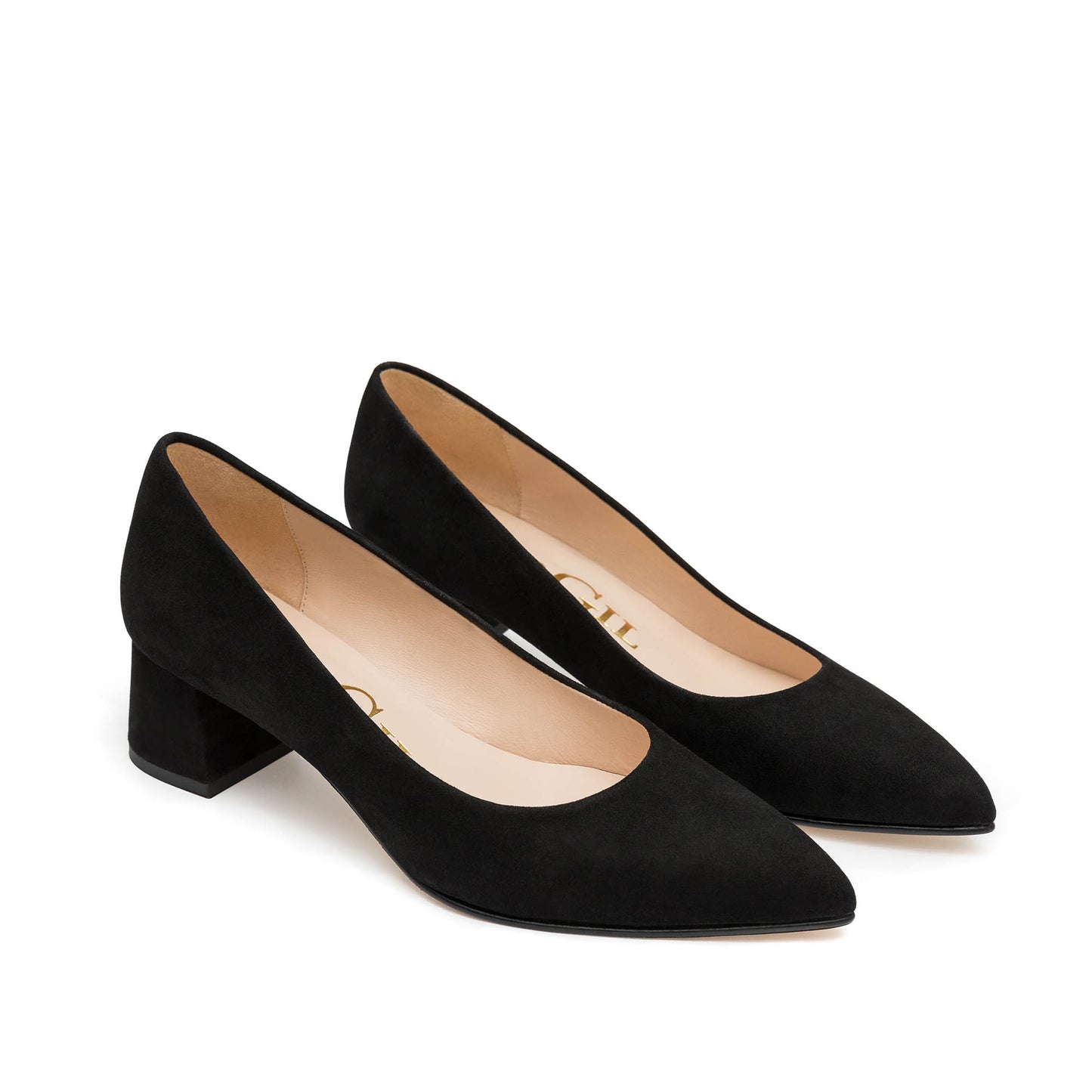 GRETA BLACK SUEDE