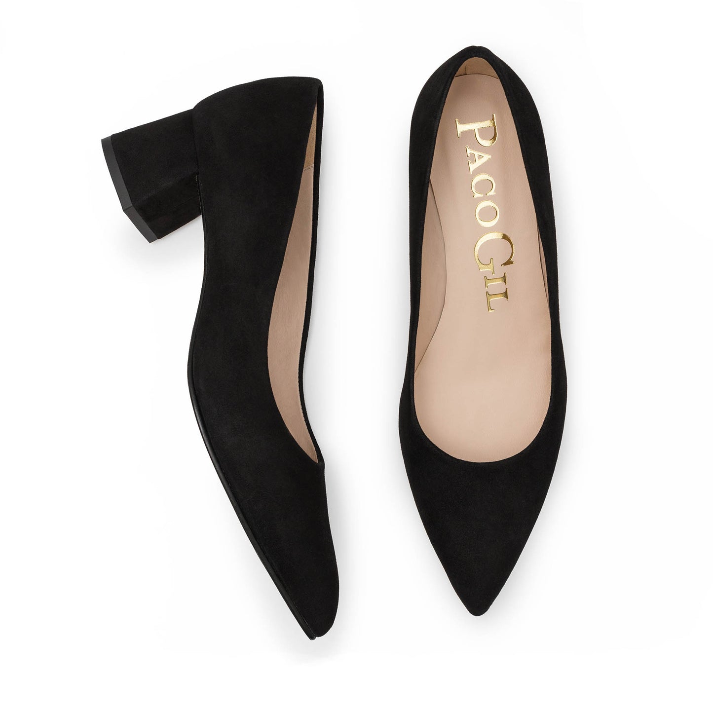 GRETA BLACK SUEDE