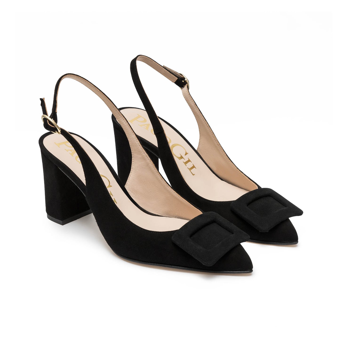 HELIA BLACK SUEDE