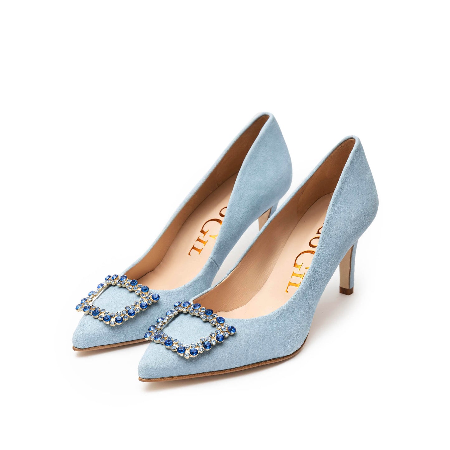 LYRA AZURE SUEDE BRIGHT