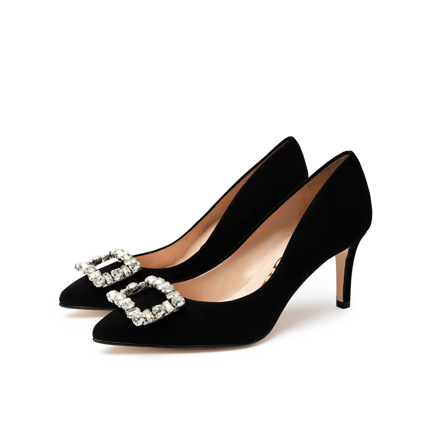 LYRA BLACK SUEDE BRIGHT
