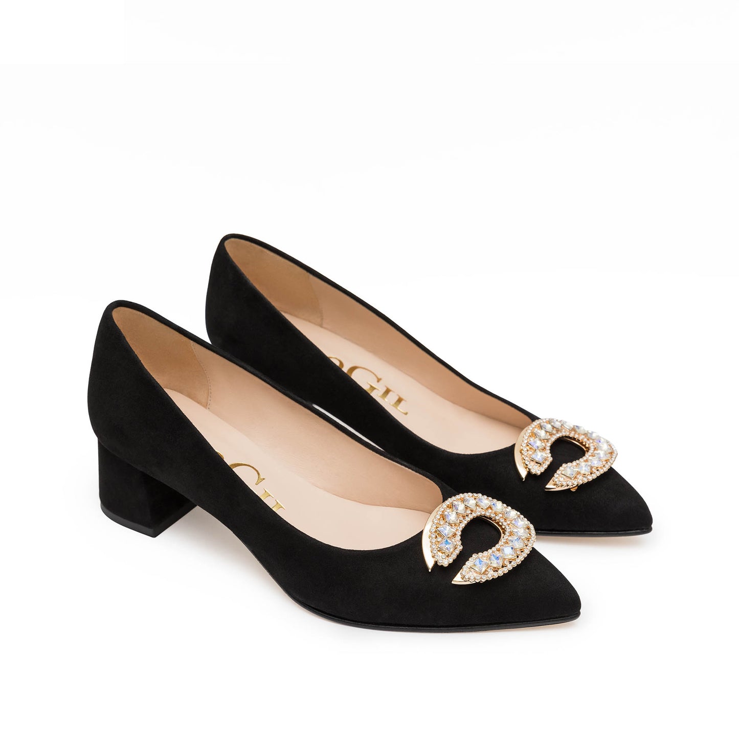 MADELIA BLACK SUEDE