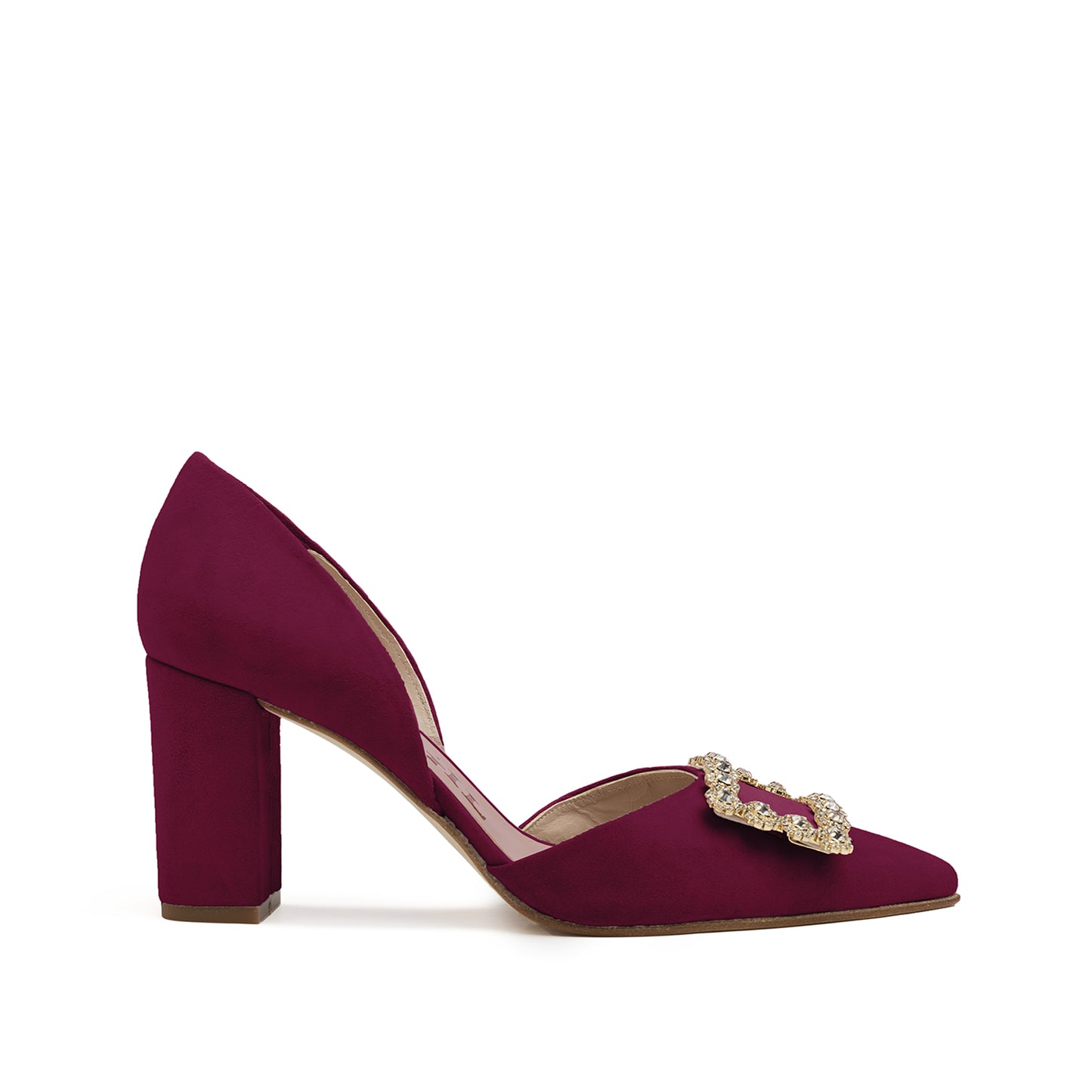 NEREIDA BERRY SUEDE