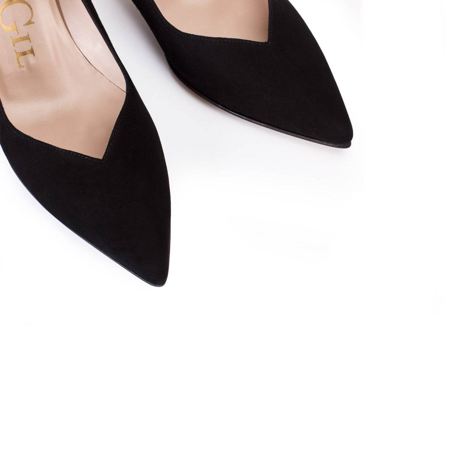 VIOLETA BLACK SUEDE