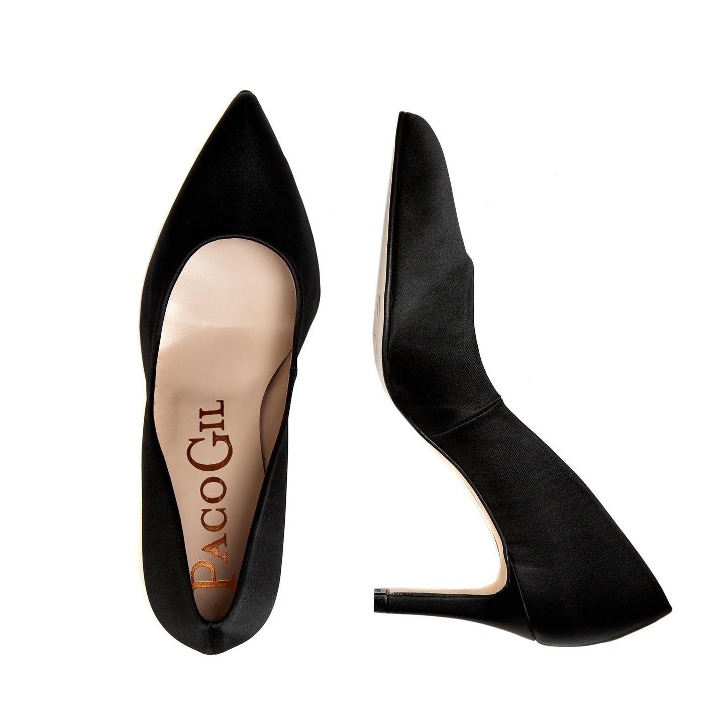 RITA BLACK IMPERIAL SATIN