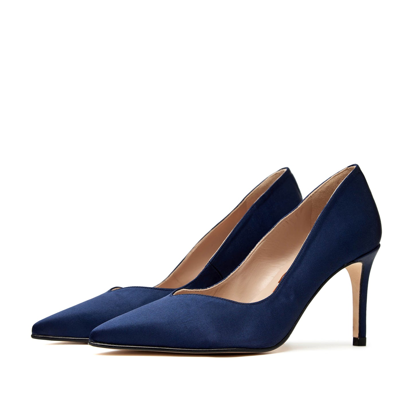 ITZIAR NAVY IMPERIAL SATIN