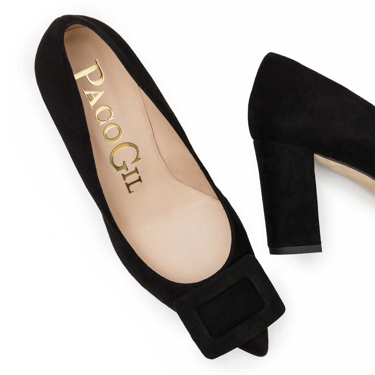 RHODA BLACK SUEDE
