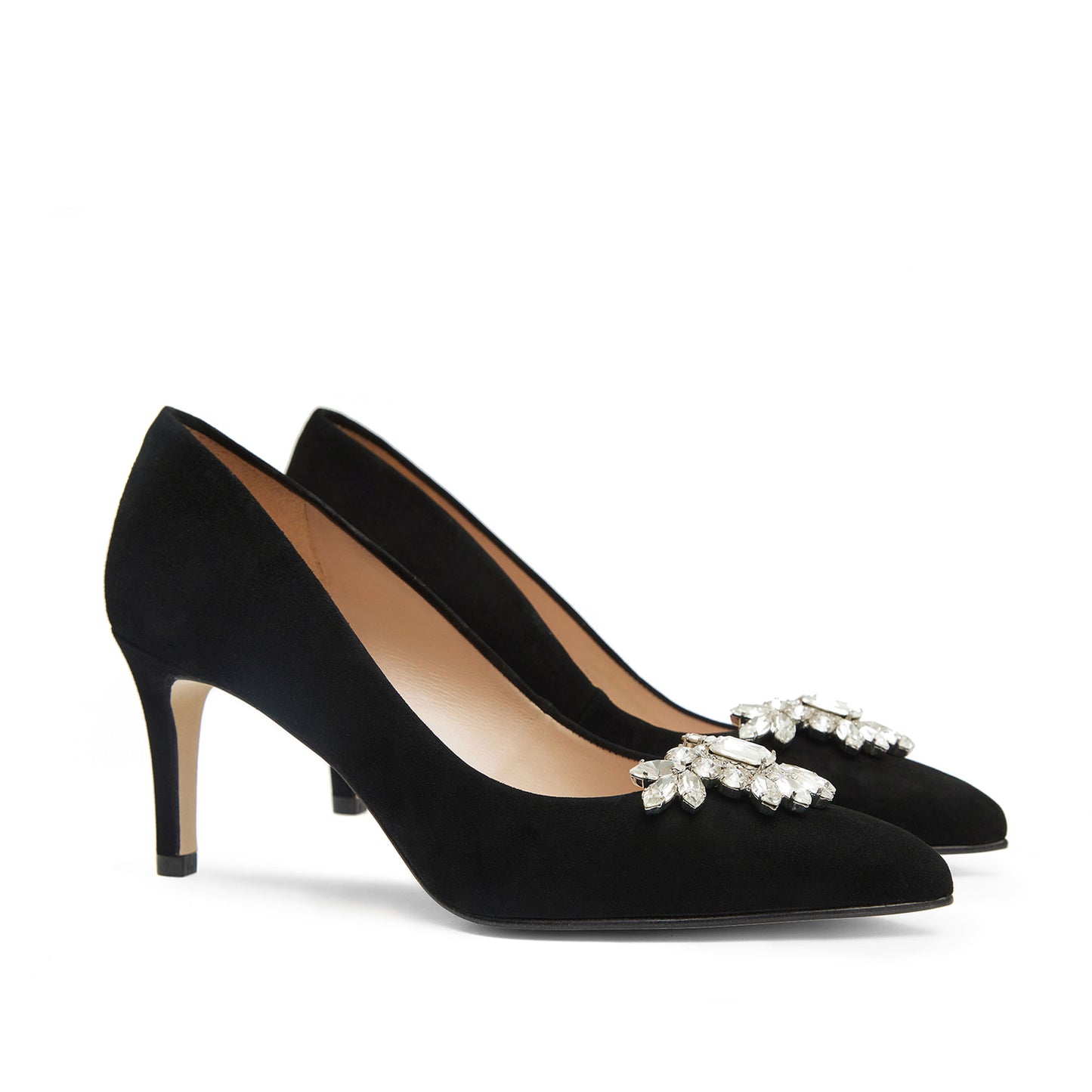 RITA BLACK SUEDE/BRIGHT SUN