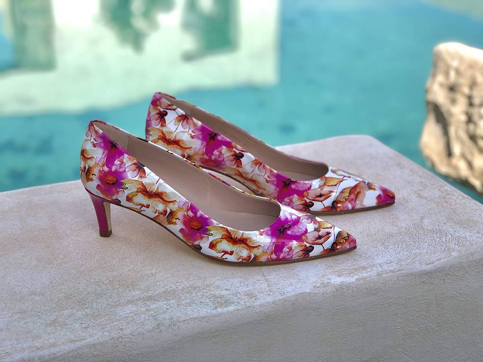 CARLA FUCSIA FLOWER PRINT