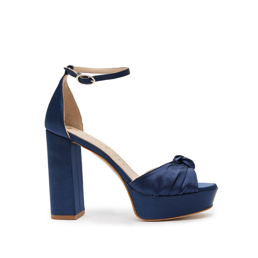 ALANA NAVY SATIN