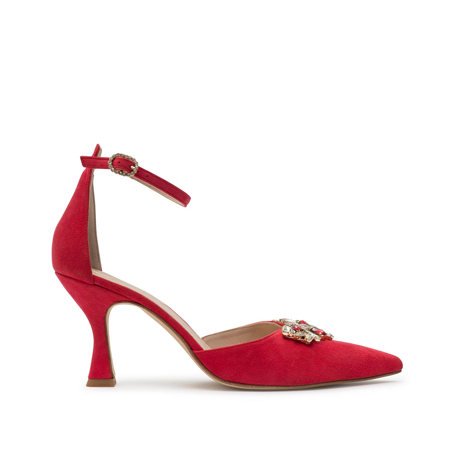 EMMA RED SUEDE