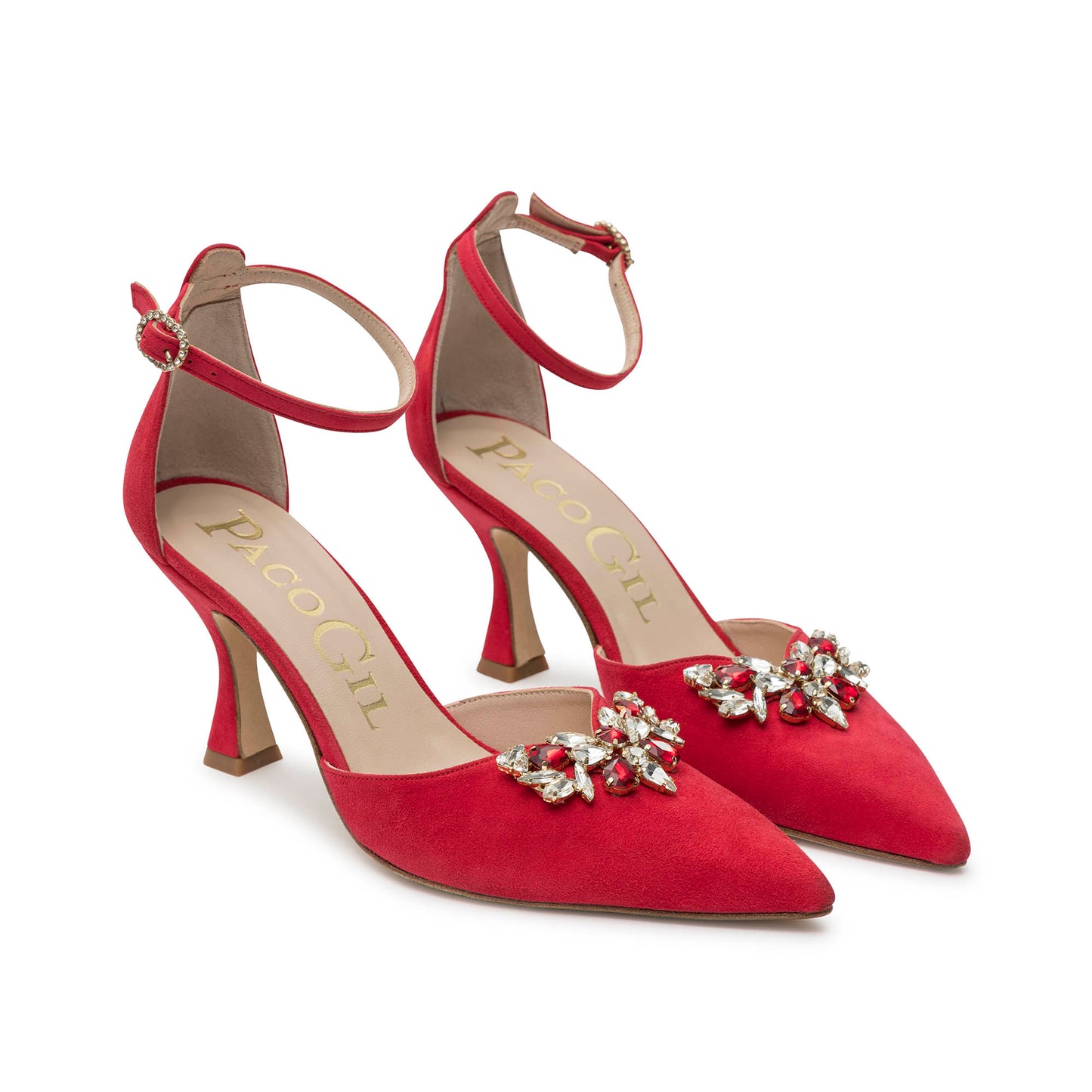 EMMA RED SUEDE