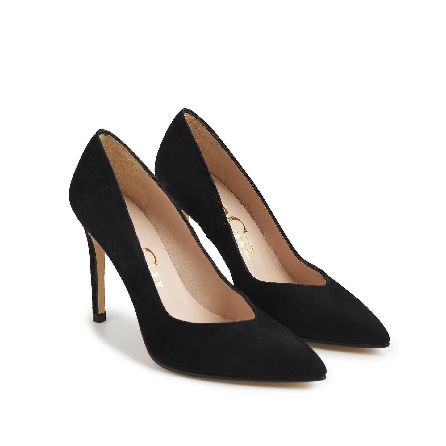 GENOVEVA BLACK SUEDE