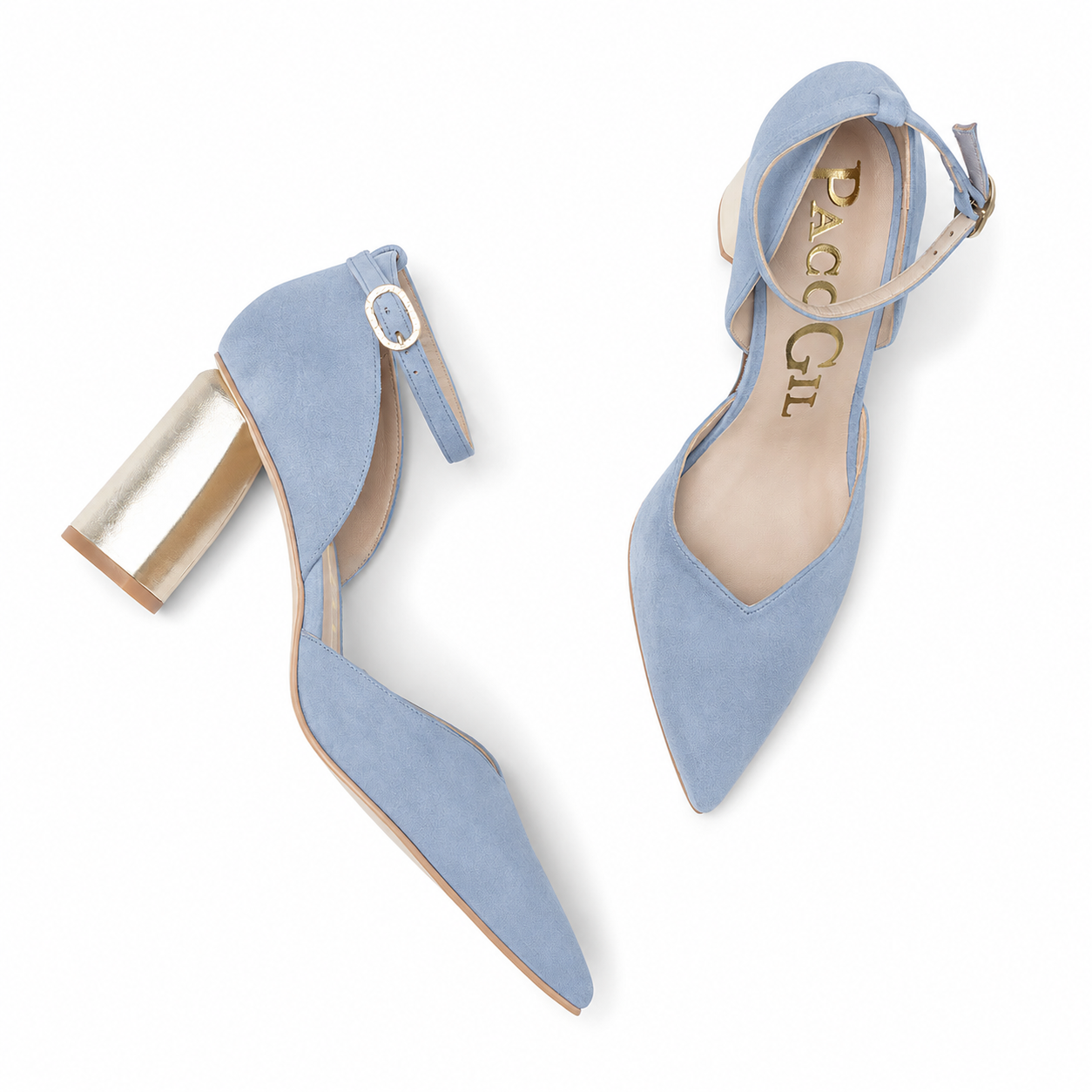 MAYKA AZURE SUEDE