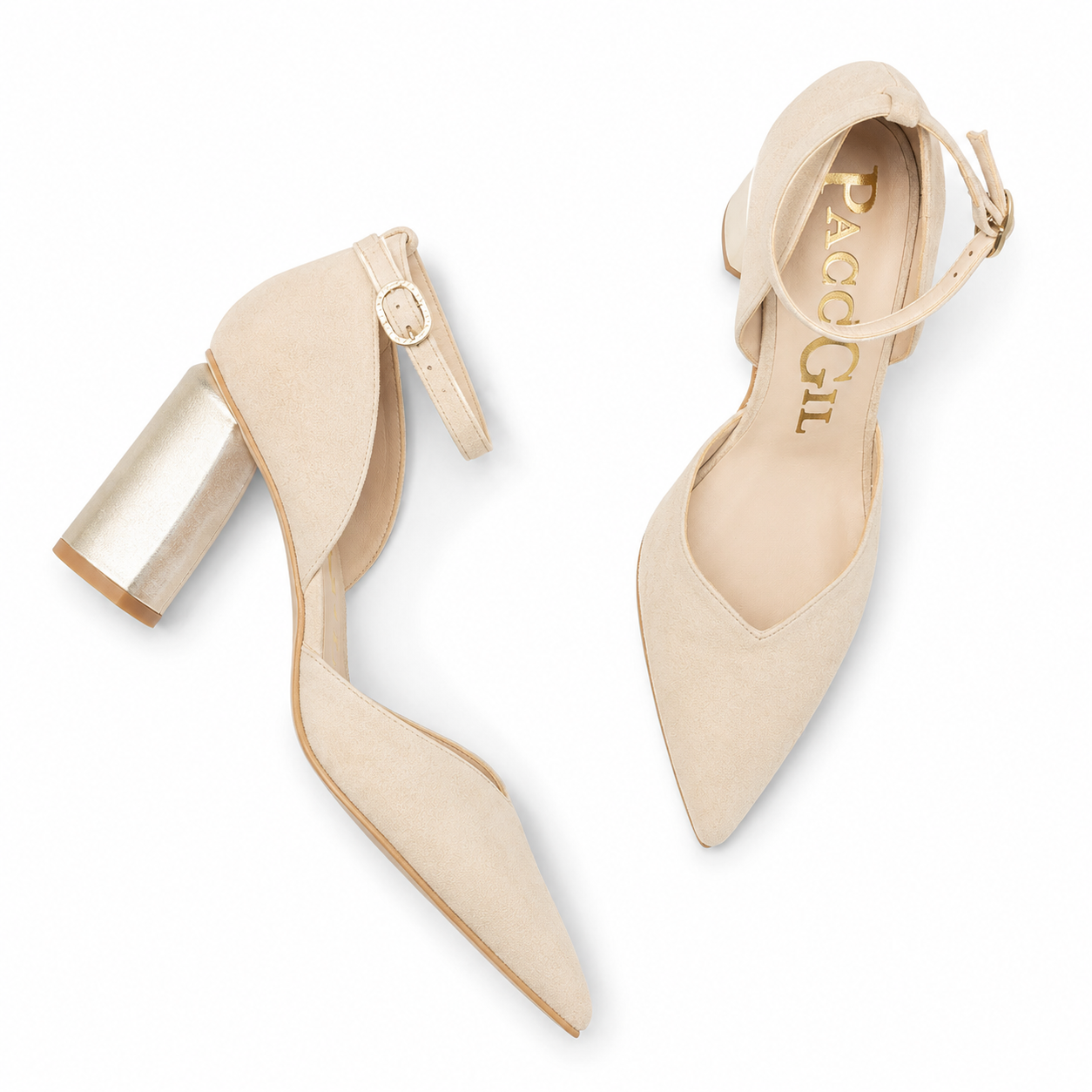 MAYKA BEIGE SUEDE