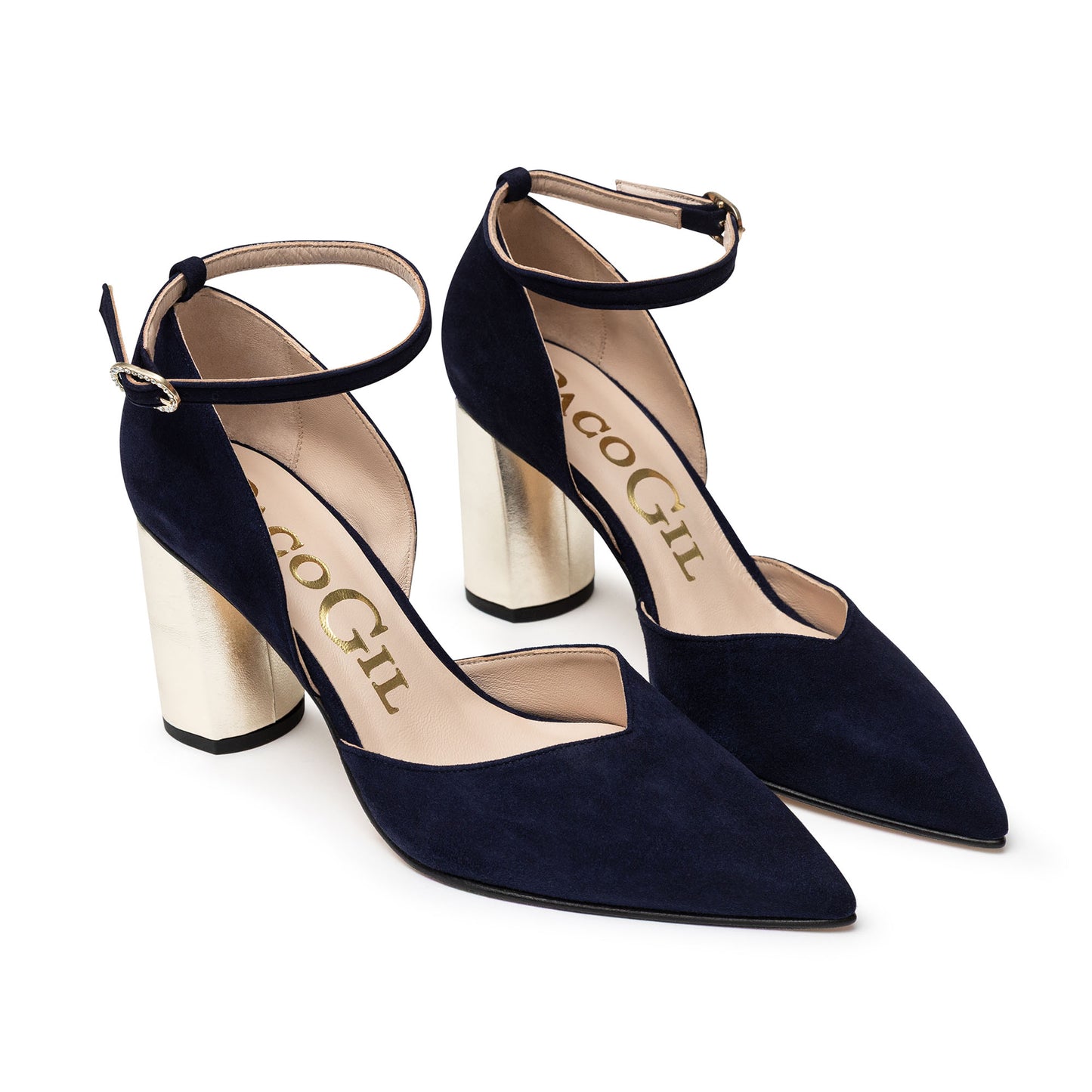 MAYKA NAVY SUEDE
