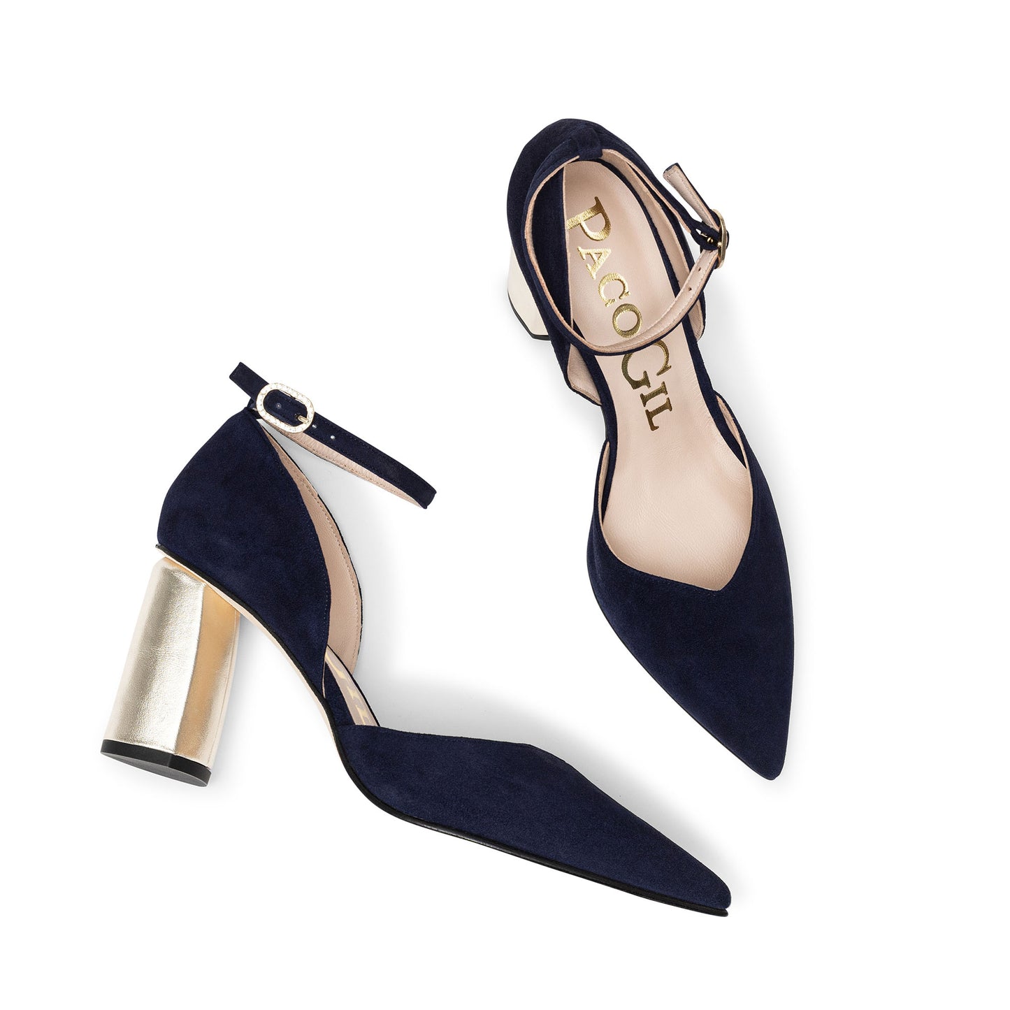 MAYKA NAVY SUEDE
