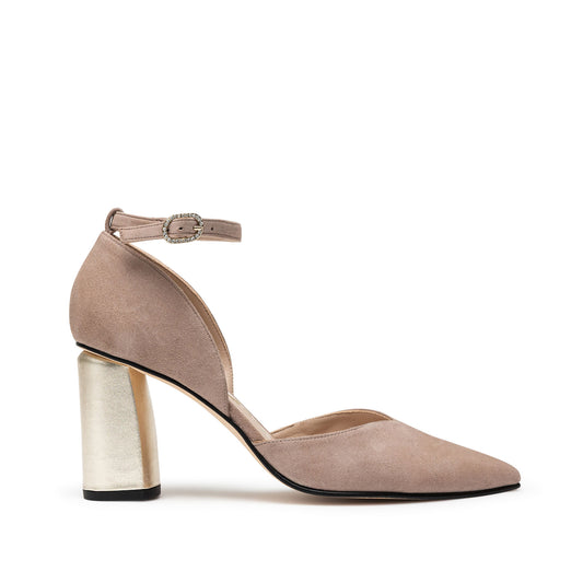 MAYKA TAUPE SUEDE
