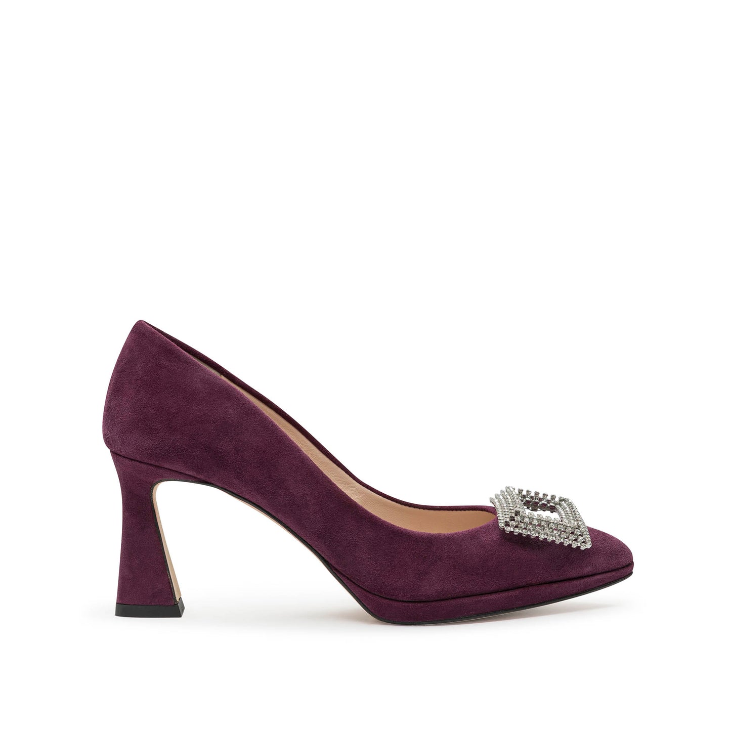 PATRICIA AUBERGINE SUEDE