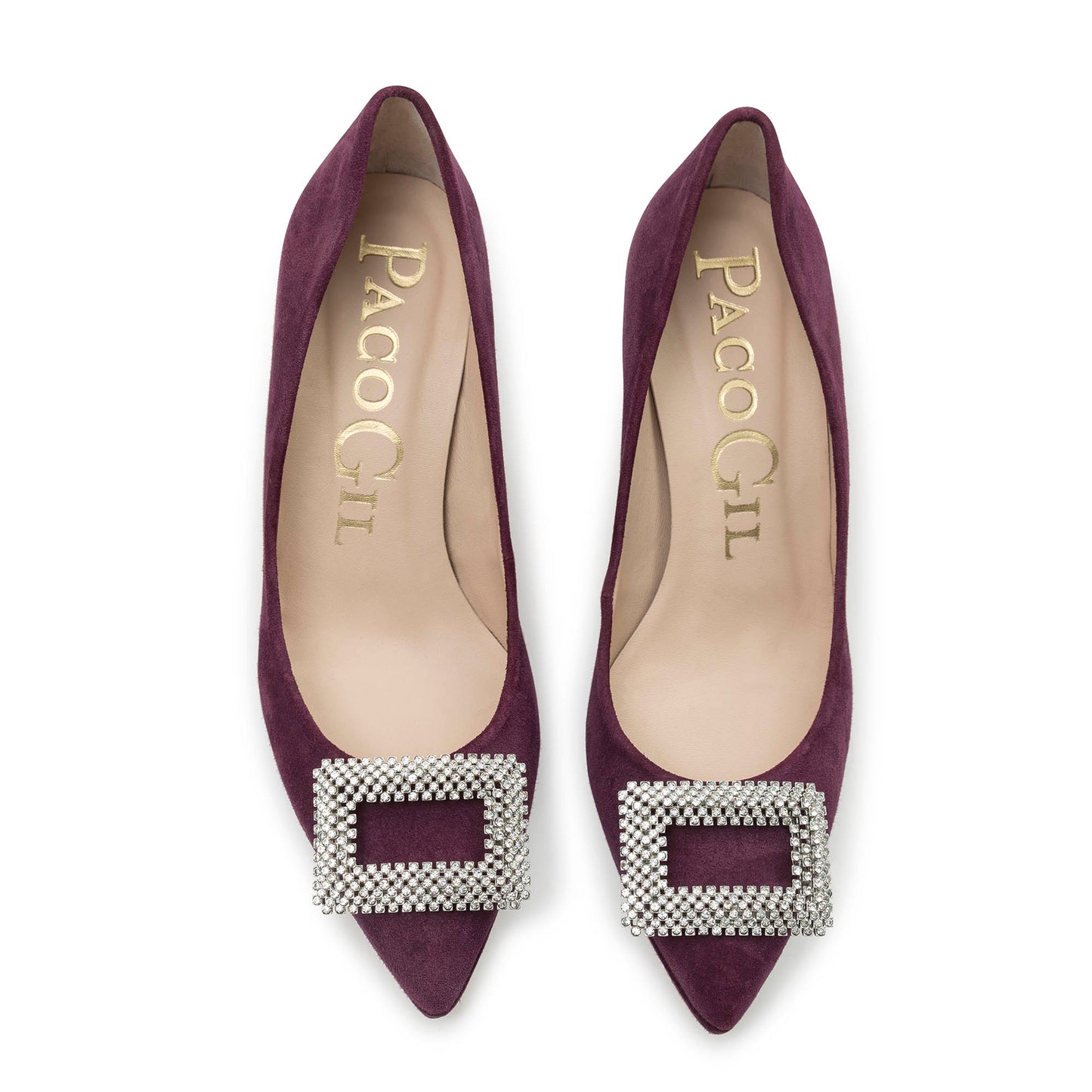 PATRICIA AUBERGINE SUEDE