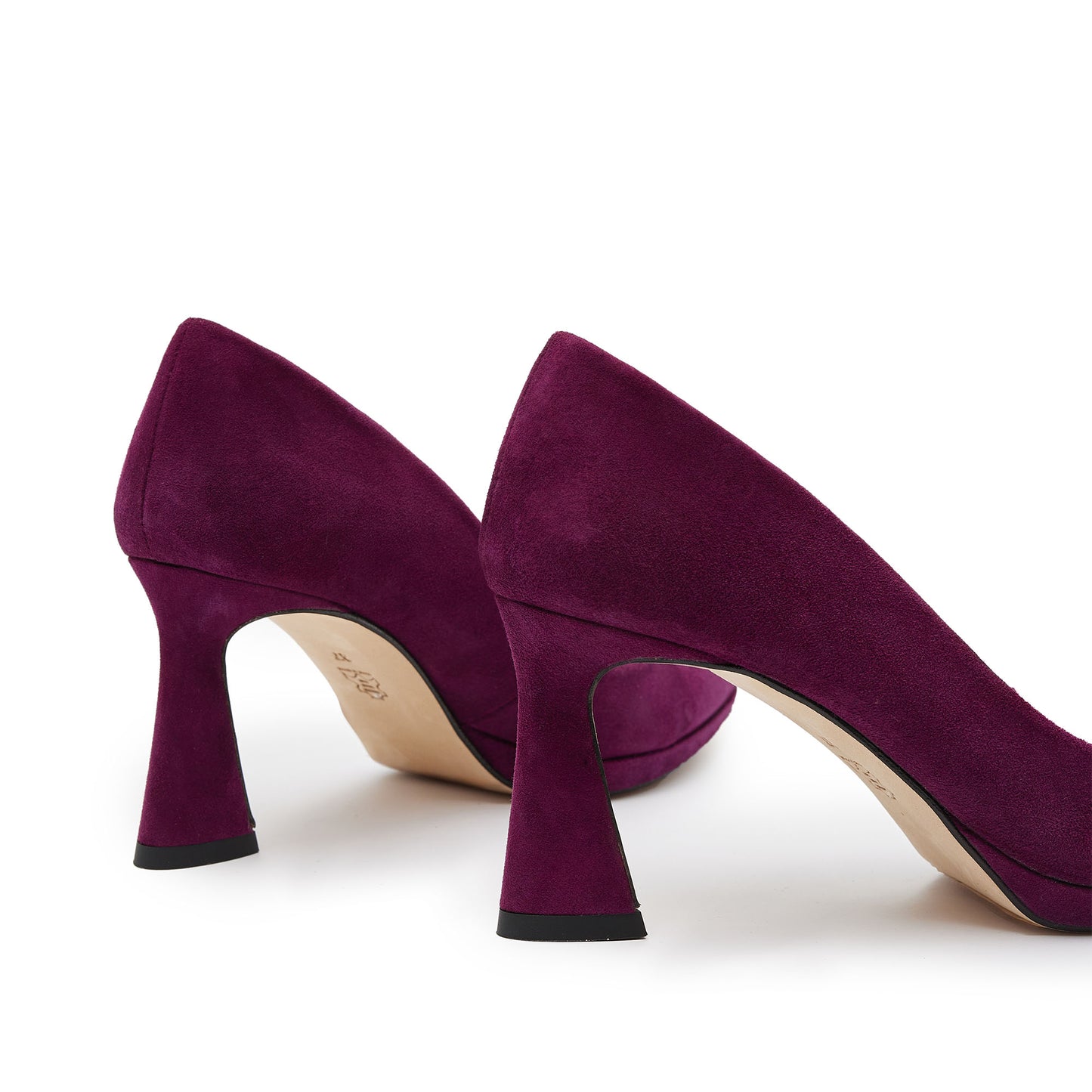 PATRICIA AUBERGINE SUEDE