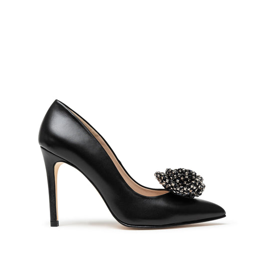 SHASA BLACK NAPA POMPON