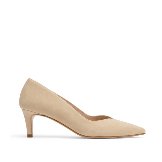 VIOLETA BEIGE SUEDE